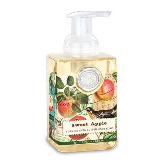 SHEA BUTTER FOAMING HAND SOAP Sweet Apple Michel Design Works 17.8 Ounces - Picture 1 of 2